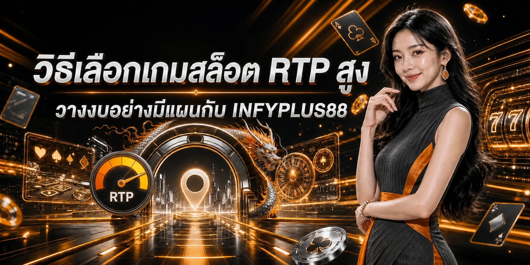 INFYPLUS88 วิธีเลือกเกมสล็อต RTP สูง